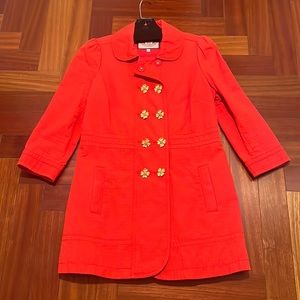 Red/Orange Light Spring Jacket